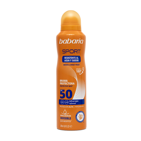 Spray cu protectie solara SPF50 rezistent la apa Sport, 75 ml, Babaria