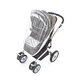 Plasa universala pentru carucior impotriva insectelor, Alb, BabyJem 638792
