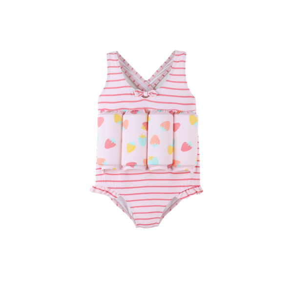 Costum de inot flotabil pentru copii Strawberries Girl, 12 luni, Archimede