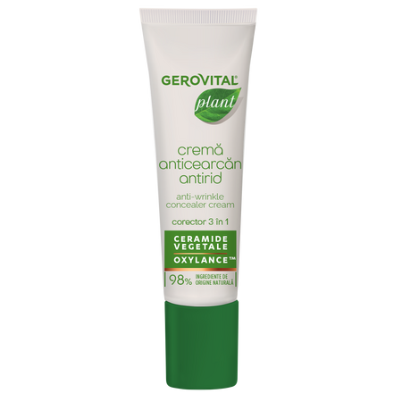 Creme anticearcan si antirid Plant, 15 ml, Gerovital 638834