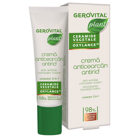 Creme anticearcan si antirid Plant, 15 ml, Gerovital