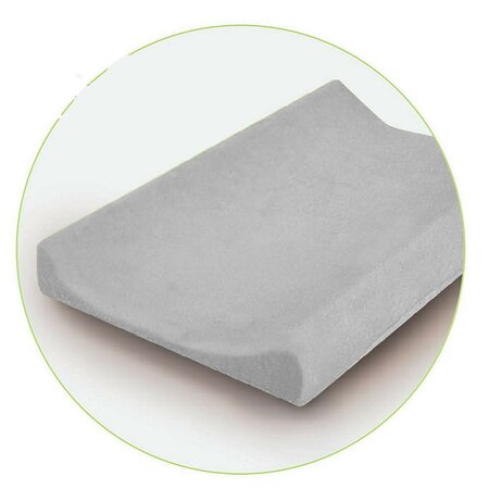 Husa universala pentru saltea de infasat cu elastic, Grey, MimiNu 638842