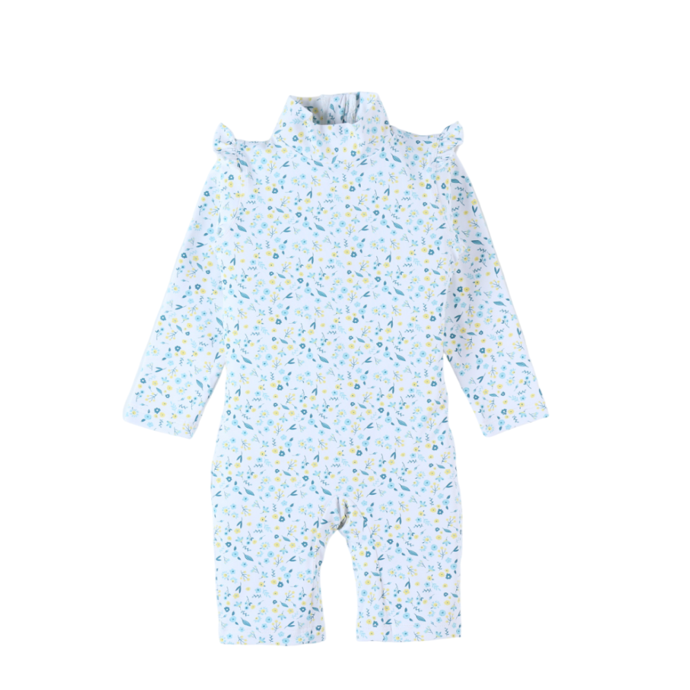 Costum de baie pentru copii Little Flowers Combi UV, 18-24 luni, Archimede