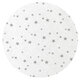 Perna bebelus profilata cu doua fete Velvet, Mini Gray Stars, 23x26 cm, MimiNu 639087