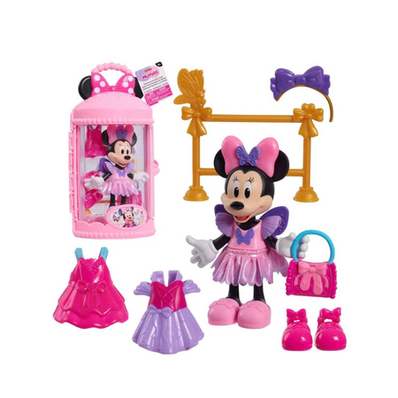 Papusa cu accesorii Balerina, + 3 ani, Disney Minnie Mickey 639191