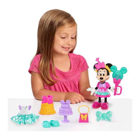 Papusa cu accesorii Sweet Party, + 3 ani, Disney Minnie Mickey 639197
