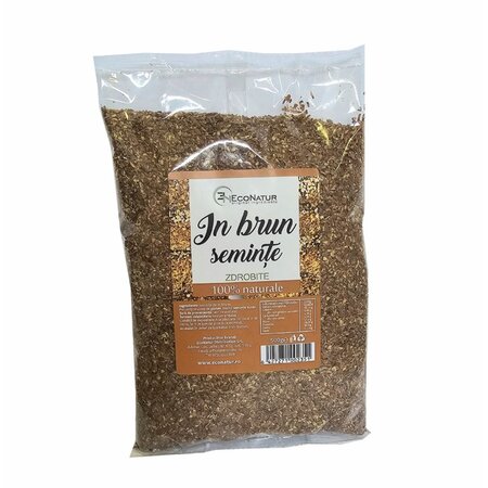 Seminte de In zdrobite, 500 g, Econatur