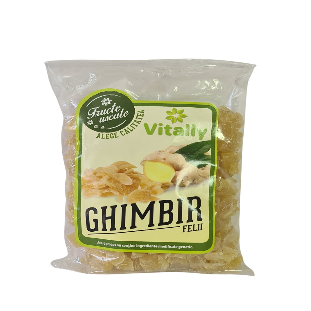 Ghimbir felii, 250 g, Vitally