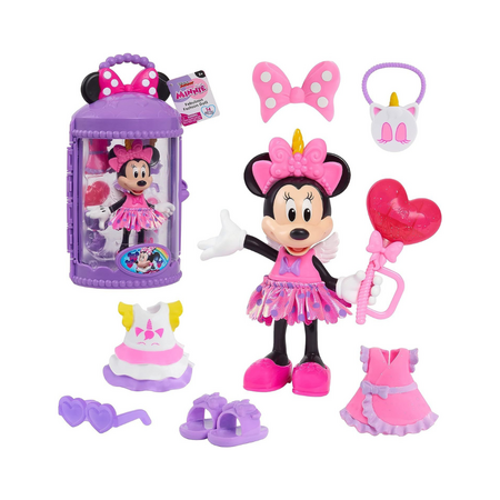 Papusa cu accesorii Unicorn, + 3 ani, Disney Minnie Mickey 639261
