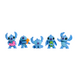 Set 5 figurine Stitch, + 3 ani, Disney 639287