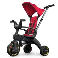 Tricicleta ultrapliabila Liki S1, Flame Red, 10 luni-3 ani, Doona