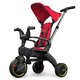 Tricicleta ultrapliabila Liki S1, Flame Red, 10 luni-3 ani, Doona 639338