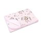 Paturica moale cu doua fete Little Ballerina Pink, 75x100 cm, 1 bucata, MimiNu 639395