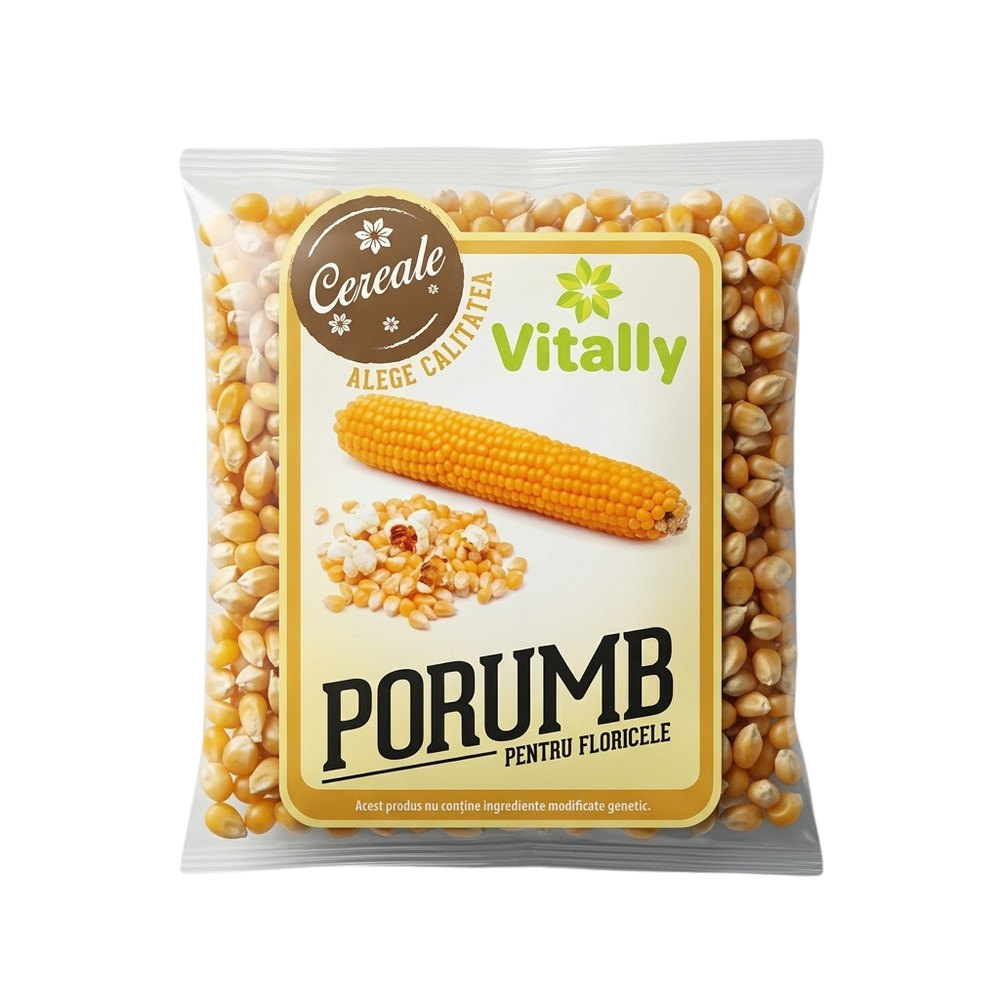 Porumb pentru floricele, 100 g, Vitally