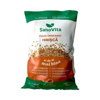 Fulgi crocanti de hrisca, 500 g, Sanovita