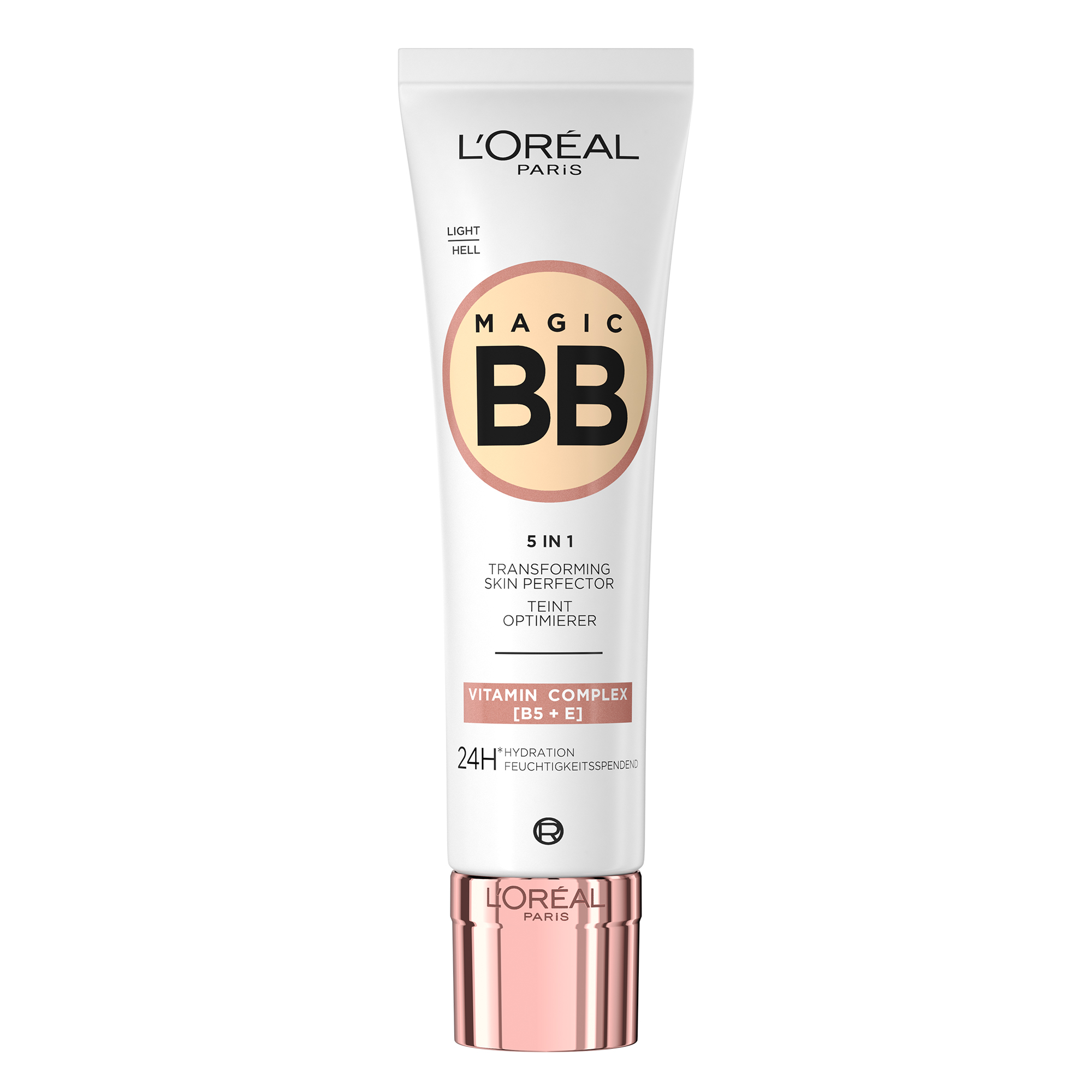 Crema corectoare cu vitamine Magic BB, 02 Light, 30 ml, L'oreal Paris