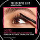 Mascara telescopic Lift Extra, Black, 64 ml, L'oreal Paris 639512