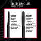 Mascara telescopic Lift Extra, Black, 64 ml, L'oreal Paris 639508
