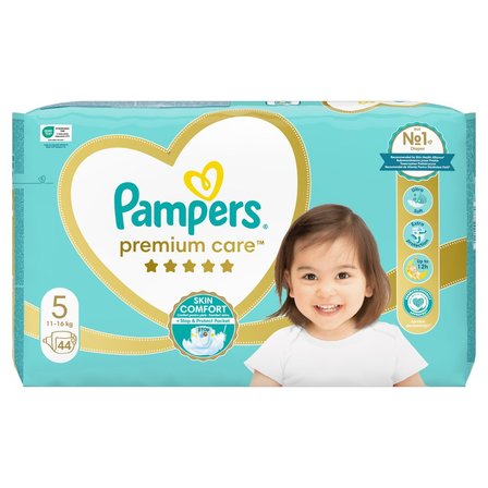 Pampers Premium Care, Nr. 5, 11-16 kg, 44 bucati, Pampers