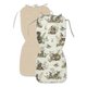 Salteluta pentru carucior reversibila, Calm Forest Natural/Nugat, 78 x 34 cm, MimiNu 639539
