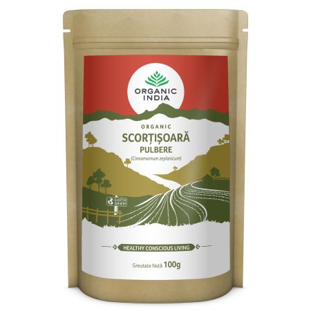 Scortisoara Ceylon Pulbere, 100 g, Organic India