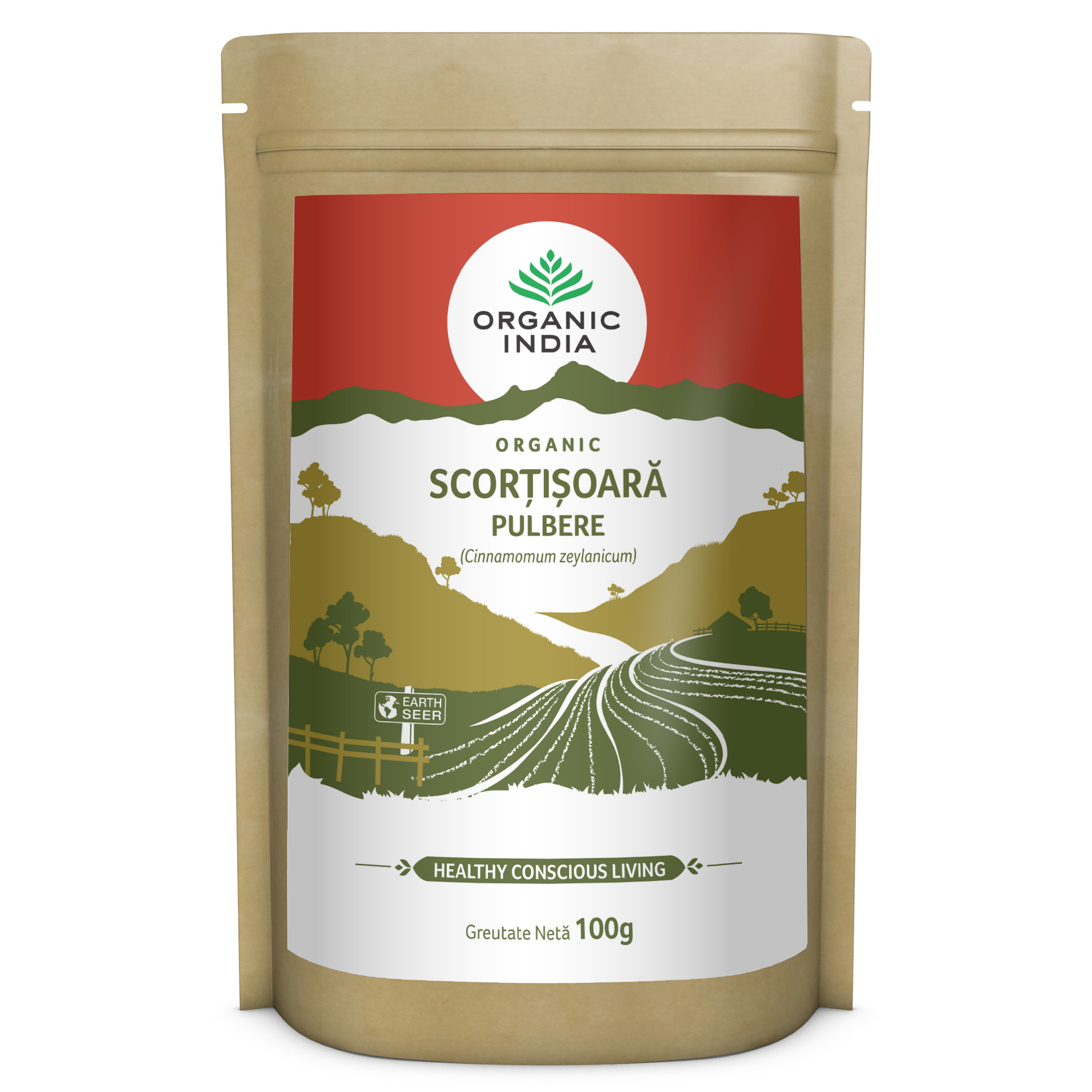 Scortisoara Pulbere, 100g, Organic India