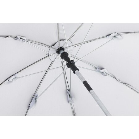 Umbrela pentru carucior cu protectie UV 50+, 66 cm, Negru, Fillikid 639578
