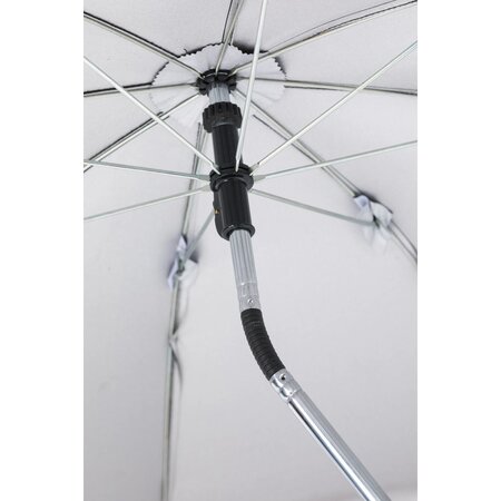 Umbrela pentru carucior cu protectie UV 50+, 66 cm, Negru, Fillikid 639579