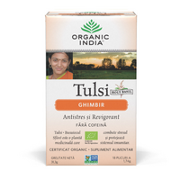Tulsi Ceai de Ghimbir Bio, 18 plicuri, Organic India