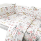 Set lenjerie patut cu 4 piese, Sweet Deer Pink, 120x60 cm, MimiNu 685299