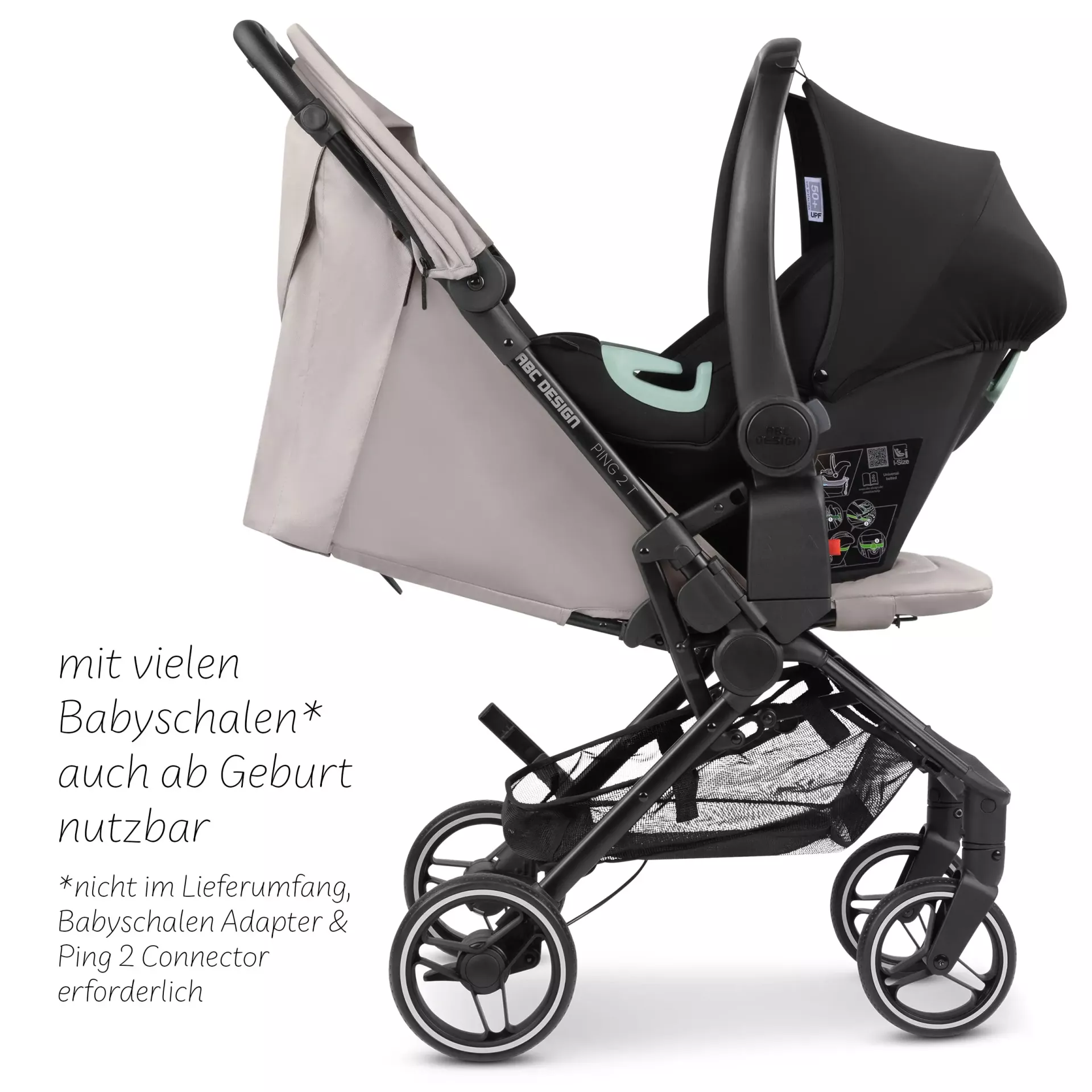 Carucior 2 in 1 pentru copii Samba