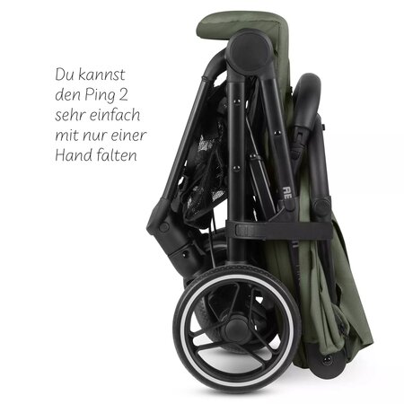 Carucior sport Ping Two Trakking, pana la 22 kg, Olive, ABC Design 639676