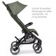 Carucior sport Ping Two Trakking, pana la 22 kg, Olive, ABC Design 639671
