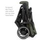 Carucior sport Ping Two Trakking, pana la 22 kg, Olive, ABC Design 639676