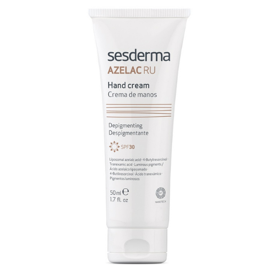 Crema depigmentanta pentru maini cu SPF 30 Azelac RU, 50 ml, Sesderma