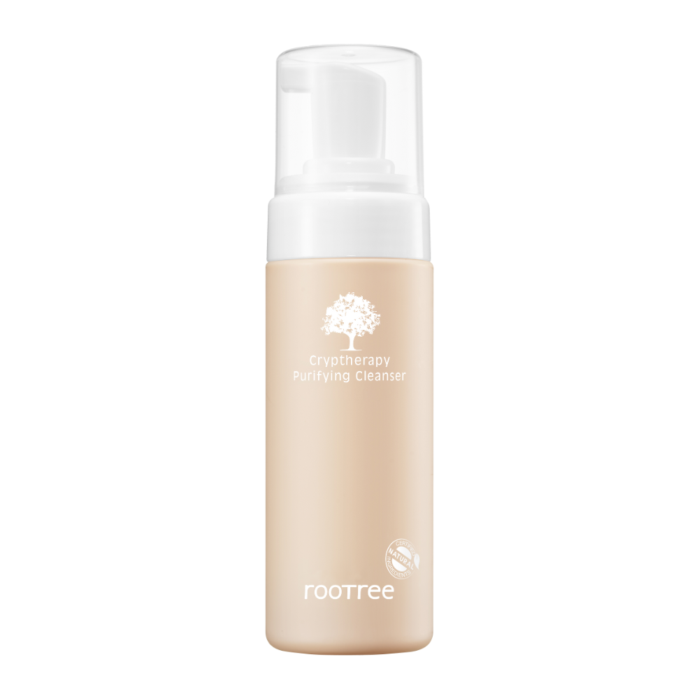 Spuma de curatare purificatoare Cryptherapy, 150 ml, Rootree