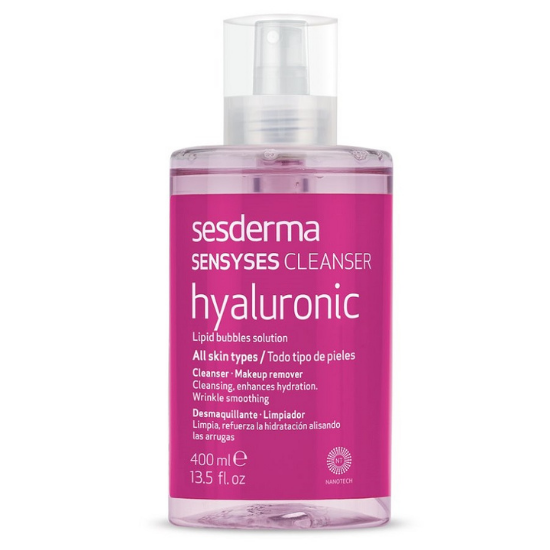 Lotiune pentru curatarea tenului Sesnyses Hyaluronic, 400 ml, Sesderma