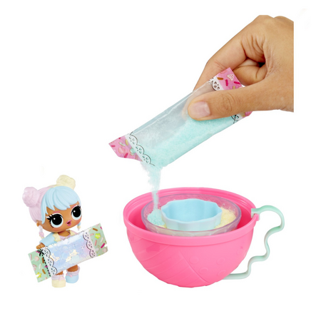 Papusa surpiza Mix & Make Birthday Cake, + 3 ani, L.O.L Surprise 639986