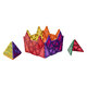 Set de constructie cu piese magnetice Geometry Pack, +3 ani, 36 piese, Learn & Grow 639993