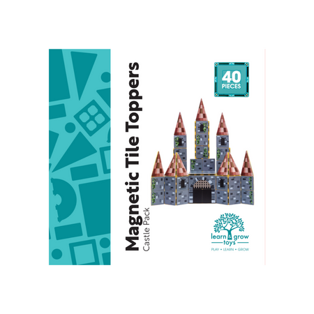Set piese si accesorii Castel Pack, +3 ani, 40 piese, Learn & Grow 640009