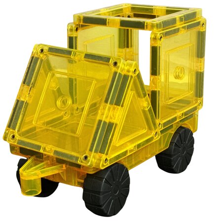 Set de constructie cu piese magnetice Car Base Pack, +3 ani, Learn & Grow