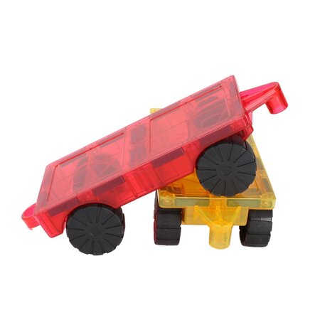 Set de constructie cu piese magnetice Car Base Pack, +3 ani, 2 piese, Learn & Grow 640013
