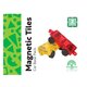 Set de constructie cu piese magnetice Car Base Pack, +3 ani, 2 piese, Learn & Grow 640017
