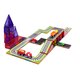 Set de constructie cu piese magnetice Train Track Pack, +3 ani, 36 piese, Learn & Grow 640036