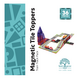 Set de constructie cu piese magnetice Train Track Pack, +3 ani, 36 piese, Learn & Grow 640037