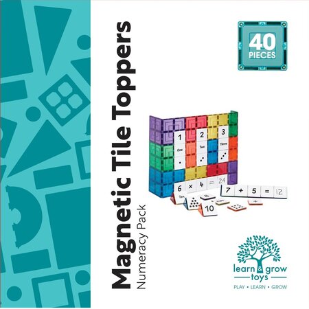 Set piese si accesorii Numeric Pack, +3 ani, 40 piese, Learn & Grow 640029