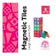 Set de constructie cu piese magnetice Large Square Pack, +3 ani, 8 piese, Learn & Grow 640042