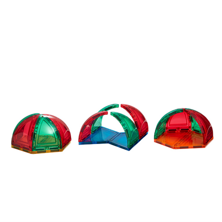 Set de constructie cu piese magnetice Dome Pack, 3 ani+, 18 piese, Learn & Grow 640061