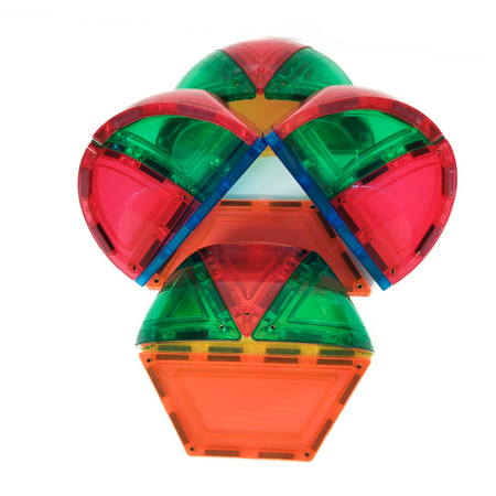 Set de constructie cu piese magnetice Dome Pack, 3 ani+, 18 piese, Learn & Grow 640059