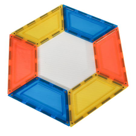 Set de constructie cu piese magnetice Dome Pack, 3 ani+, 18 piese, Learn & Grow 640055